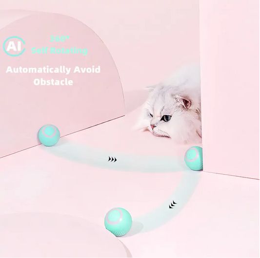 Rolling Interactive Electric Cat Ball